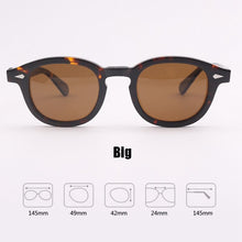 Load image into Gallery viewer, Johnny Depp Sunglasses Men Women  Brand Polarized Sun Glasses Handmade Acetate Vintage Lemtosh Eyeglasses Top Quality