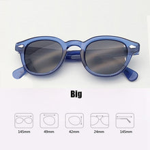 Load image into Gallery viewer, Johnny Depp Sunglasses Men Women  Brand Polarized Sun Glasses Handmade Acetate Vintage Lemtosh Eyeglasses Top Quality