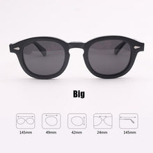 Load image into Gallery viewer, Johnny Depp Sunglasses Men Women  Brand Polarized Sun Glasses Handmade Acetate Vintage Lemtosh Eyeglasses Top Quality