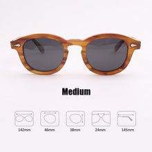 Load image into Gallery viewer, Johnny Depp Sunglasses Men Women  Brand Polarized Sun Glasses Handmade Acetate Vintage Lemtosh Eyeglasses Top Quality