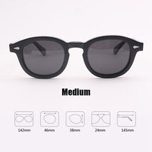 Load image into Gallery viewer, Johnny Depp Sunglasses Men Women  Brand Polarized Sun Glasses Handmade Acetate Vintage Lemtosh Eyeglasses Top Quality
