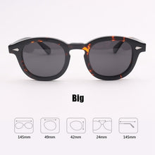 Load image into Gallery viewer, Johnny Depp Sunglasses Men Women  Brand Polarized Sun Glasses Handmade Acetate Vintage Lemtosh Eyeglasses Top Quality