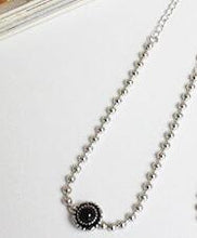Load image into Gallery viewer, New Trendy Vintage Beads Chain Bracelets 925 Sterling Silver Pearl And Black Agate Chain Bracelet For Women