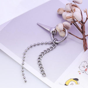 K-pop 1Pc BTS SUGA Earrings Bangtan Boys Earring BTS Accessories Gift
