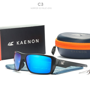 KAENON Outdoor Sports Polarized Sunglasses Men and Women CE With Original Box KN0910