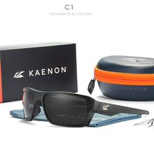 Carica l&#39;immagine nel visualizzatore di Gallery, KAENON Outdoor Sports Polarized Sunglasses Men and Women CE With Original Box KN0910