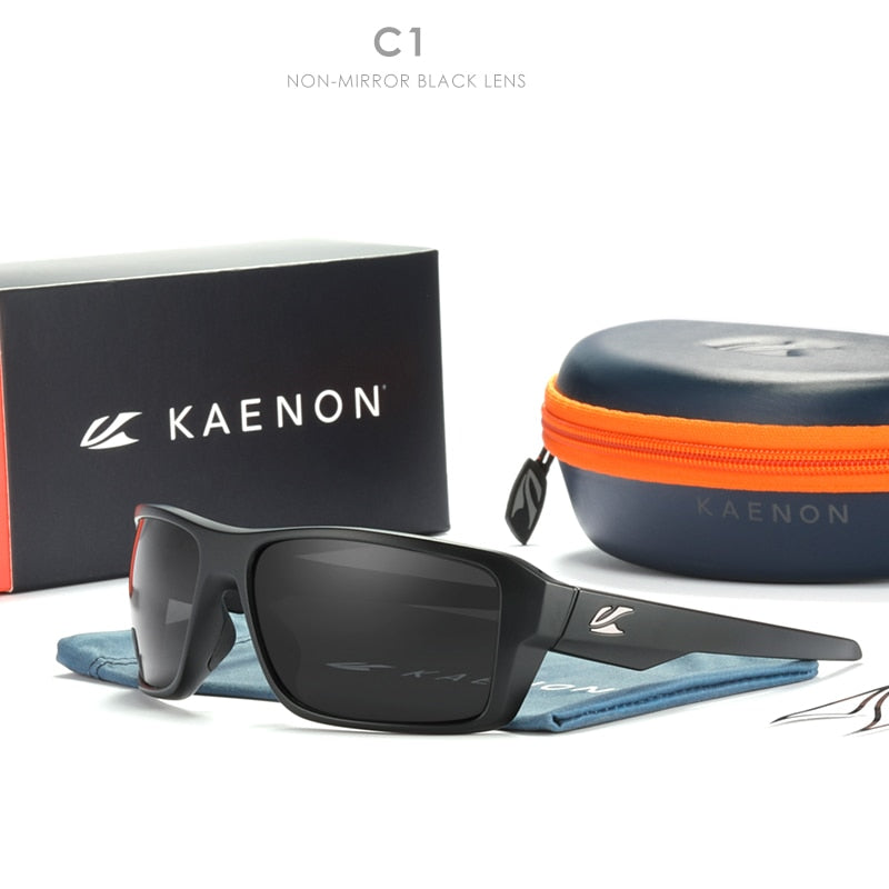 KAENON Outdoor Sports Polarized Sunglasses Men and Women CE With Original Box KN0910