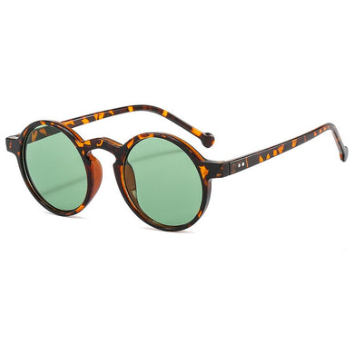 KAMMPT Round Vintage Sunglasses For Men  Brand Designer Sun Glasses Women Shade Outdoor Mirror Oculos Female De Sol UV400