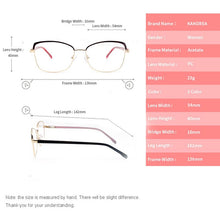 Load image into Gallery viewer, KANDREA 2020 Spring  Women Eyeglasses Frames Classic Square Design Glasses Frame Anti Blue Ray  Trending  Optical  Eyewear