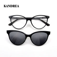 Load image into Gallery viewer, KANDREA 2023 Cool Men Driving Glasses Goggle Magnetic Clip Style Sunglasses Vintage Unisex Polarized TR90 Sun Glasses