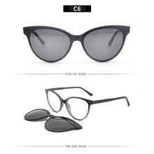 Load image into Gallery viewer, KANDREA 2023 Cool Men Driving Glasses Goggle Magnetic Clip Style Sunglasses Vintage Unisex Polarized TR90 Sun Glasses
