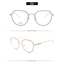Load image into Gallery viewer, KANDREA 2022 Retro Unisex Round Titanium Eyeglasses Classic  Vintage Optical Glasses Men Women Eyewear Clear Lens Spectacles
