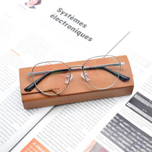 Load image into Gallery viewer, KANDREA 2022 Retro Unisex Round Titanium Eyeglasses Classic  Vintage Optical Glasses Men Women Eyewear Clear Lens Spectacles