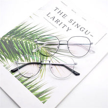 Load image into Gallery viewer, KANDREA 2022 Retro Unisex Round Titanium Eyeglasses Classic  Vintage Optical Glasses Men Women Eyewear Clear Lens Spectacles