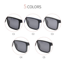 Load image into Gallery viewer, KANDREA Dual Purpose Clip Magnetic Sunglasses Polarized UV Lens Frame Men Women Sport Sun Glasses Camping Driving Clip Eyewear