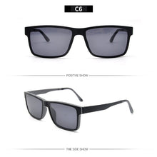 Load image into Gallery viewer, KANDREA Dual Purpose Clip Magnetic Sunglasses Polarized UV Lens Frame Men Women Sport Sun Glasses Camping Driving Clip Eyewear