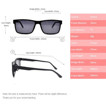 Load image into Gallery viewer, KANDREA Dual Purpose Clip Magnetic Sunglasses Polarized UV Lens Frame Men Women Sport Sun Glasses Camping Driving Clip Eyewear