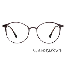Load image into Gallery viewer, KANSEPT Acetate Glasses Frame Women Round Prescription Eyeglasses Ultralight Myopia Circle Eye Glasses Frame 90045