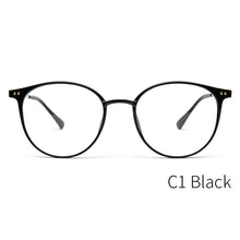Load image into Gallery viewer, KANSEPT Acetate Glasses Frame Women Round Prescription Eyeglasses Ultralight Myopia Circle Eye Glasses Frame 90045