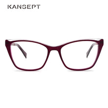 Load image into Gallery viewer, KANSEPT Acetate Women Glasses Frame Optical Myopia Prescription Eyeglasses Frame Popular Brand Design for Women MG6045