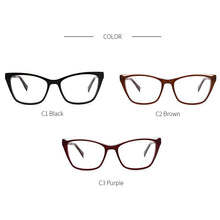 Load image into Gallery viewer, KANSEPT Acetate Women Glasses Frame Optical Myopia Prescription Eyeglasses Frame Popular Brand Design for Women MG6045