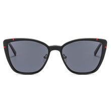 Carica l&#39;immagine nel visualizzatore di Gallery, KANSEPT Cat Eye Metallo 2 in 1 Clip su montatura per occhiali magnetica per donna Occhiali miopia ottica Occhiali da sole polarizzati B23109 
