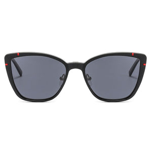 KANSEPT Cat Eye Metallo 2 in 1 Clip su montatura per occhiali magnetica per donna Occhiali miopia ottica Occhiali da sole polarizzati B23109 