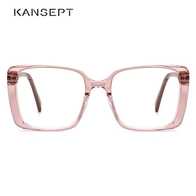 KANSEPT DESIGN Women Square Glasses Frame Big Square Myopia Prescription Eyeglasses  for Women MG6114