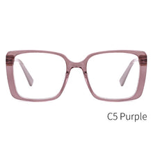Load image into Gallery viewer, KANSEPT DESIGN Women Square Glasses Frame Big Square Myopia Prescription Eyeglasses  for Women MG6114
