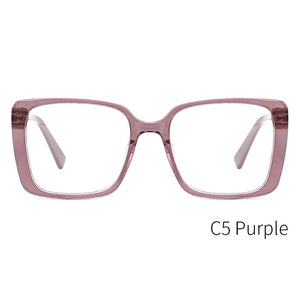 KANSEPT DESIGN Women Square Glasses Frame Big Square Myopia Prescription Eyeglasses  for Women MG6114