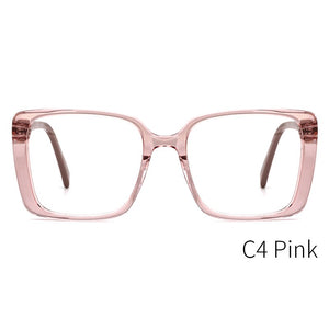 KANSEPT DESIGN Women Square Glasses Frame Big Square Myopia Prescription Eyeglasses  for Women MG6114