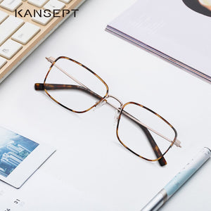KANSEPT Glasses Frame Men Myopia Eye Glass Prescription Eyeglasses Frames 2023  Optical Eyewear MT9003
