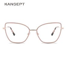 Load image into Gallery viewer, KANSEPT Glasses Frame Women Cat Eye Myopia Optical Prescription Eyeglass Frame Women 2023 Design Eyewear MG3564A
