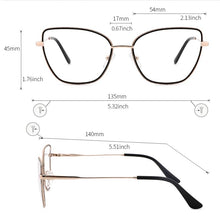 Load image into Gallery viewer, KANSEPT Glasses Frame Women Cat Eye Myopia Optical Prescription Eyeglass Frame Women 2023 Design Eyewear MG3564A
