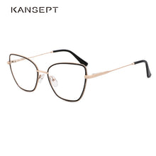 Load image into Gallery viewer, KANSEPT Glasses Frame Women Cat Eye Myopia Optical Prescription Eyeglass Frame Women 2023 Design Eyewear MG3564A