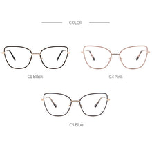 Load image into Gallery viewer, KANSEPT Glasses Frame Women Cat Eye Myopia Optical Prescription Eyeglass Frame Women 2023 Design Eyewear MG3564A