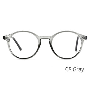 KANSEPT Glasses Frame Women/Men  Computer Optical Myopia Circle Eyeglasses Frame for Narrow Face CP1007