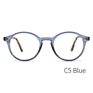 KANSEPT Glasses Frame Women/Men  Computer Optical Myopia Circle Eyeglasses Frame for Narrow Face CP1007