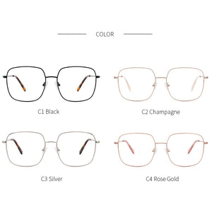 KANSEPT Glasses Frame Women Square Myopia Prescription Brand Design Eyeglasses Frames 2023 Full Optical Eyewear