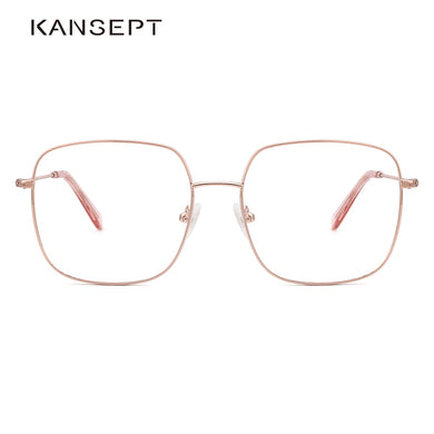 KANSEPT Glasses Frame Women Square Myopia Prescription Brand Design Eyeglasses Frames 2023 Full Optical Eyewear