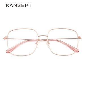 KANSEPT Glasses Frame Women Square Myopia Prescription Brand Design Eyeglasses Frames 2023 Full Optical Eyewear