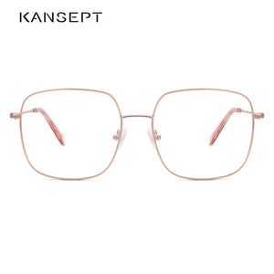 KANSEPT Glasses Frame Women Square Myopia Prescription Brand Design Eyeglasses Frames 2023 Full Optical Eyewear