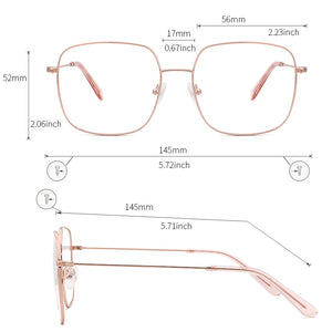 KANSEPT Glasses Frame Women Square Myopia Prescription Brand Design Eyeglasses Frames 2023 Full Optical Eyewear