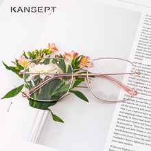 Load image into Gallery viewer, KANSEPT Glasses Frame Women Square Myopia Prescription Brand Design Eyeglasses Frames 2023 Full Optical Eyewear