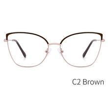 Load image into Gallery viewer, KANSEPT KANSEPT Cat Eye Glasses Frame Women Retro Myopia Optical Frame Prescription Eyeglasses Frame for Women Eyewear