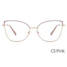 Load image into Gallery viewer, KANSEPT KANSEPT Cat Eye Glasses Frame Women Retro Myopia Optical Frame Prescription Eyeglasses Frame for Women Eyewear