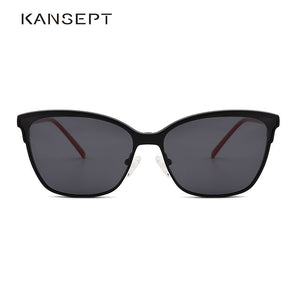 KANSEPT Men Metal Clip On Glasses Magnet Sunglasses Women Polarized Optical Prescription Spectacle Frame 2 In 1 Magnet DP33108