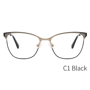 KANSEPT Metal Eye Glasses Frame Women Stylish Eyeglasses Retro Brand Designer Optical Prescription Glasses Spectacle