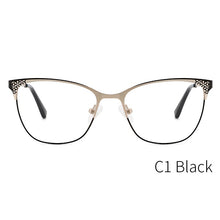 Load image into Gallery viewer, KANSEPT Metal Eye Glasses Frame Women Stylish Eyeglasses Retro Brand Designer Optical Prescription Glasses Spectacle
