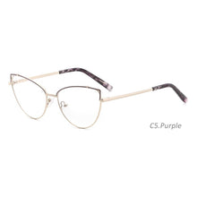 Load image into Gallery viewer, KANSEPT Metal Women Cat Eye Prescription Eyeglasses Frame Stylish Optical Glasses Frame For Women 2023  FK1571